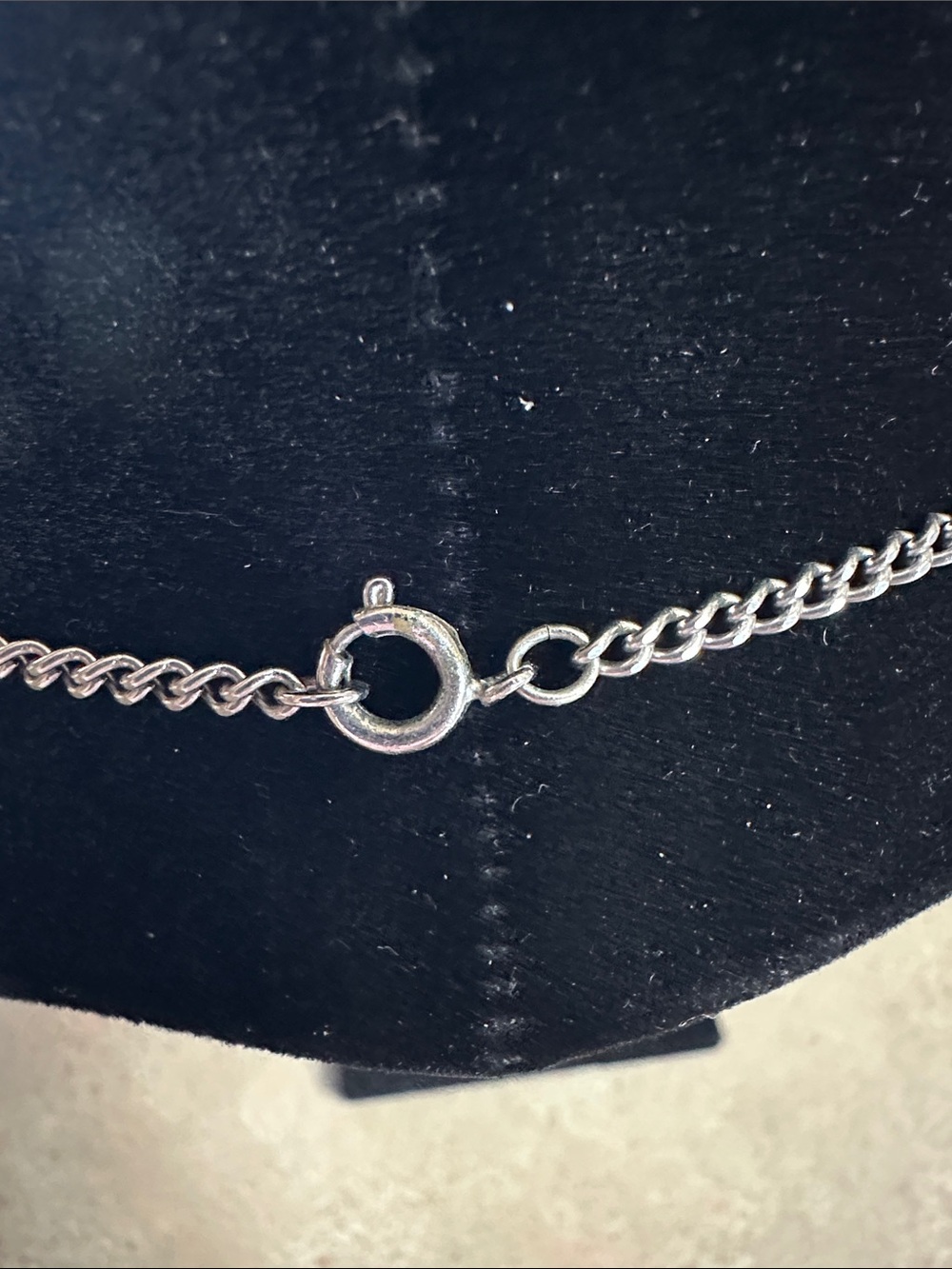 Vintage Avon Silver Tone Western Cowboy Boot Charm Necklace - Picture 4 of 7